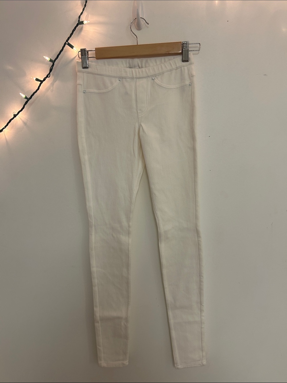 White Skinny Stretch Jeans